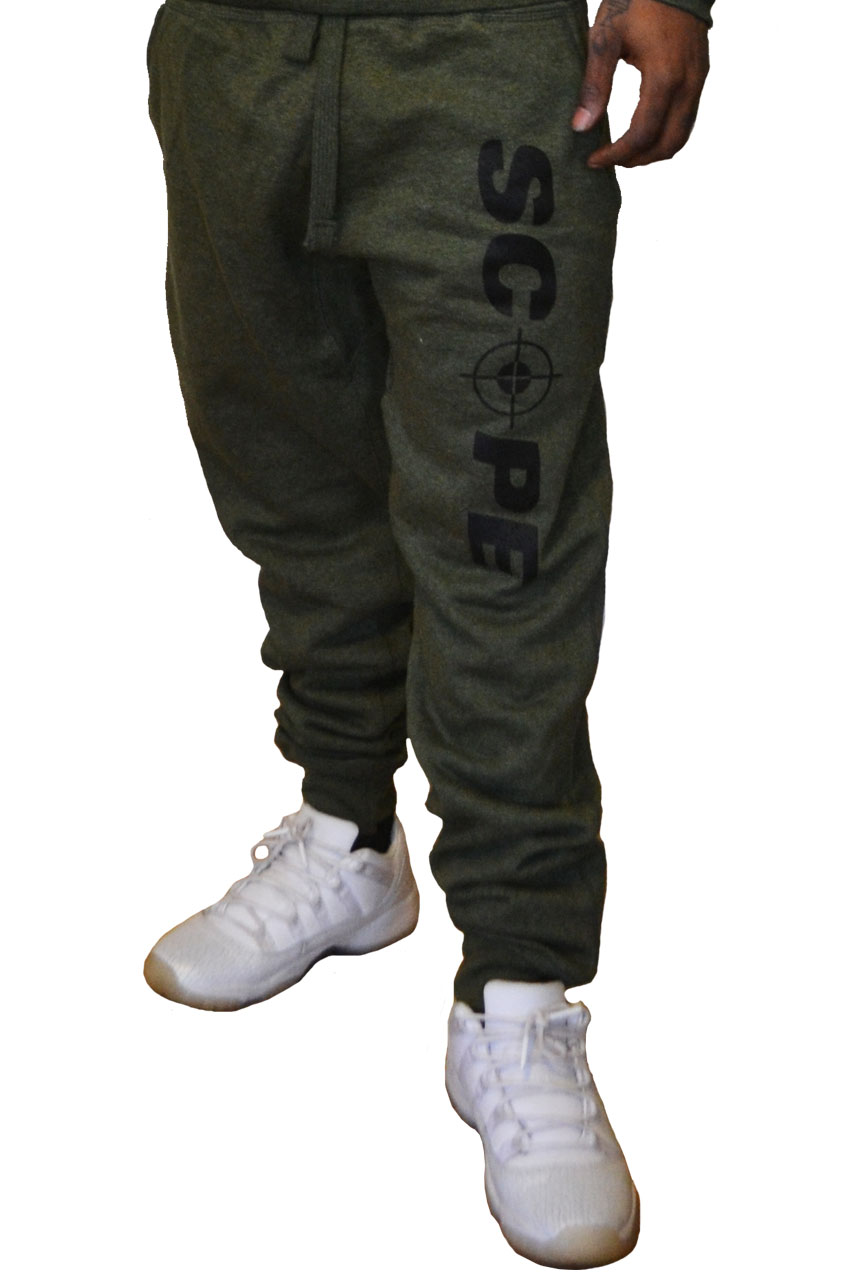 Men's Army Green Athletic Jogger